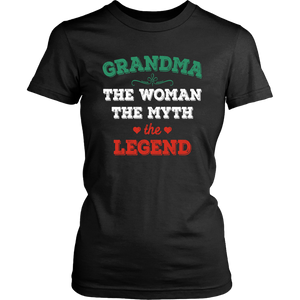 Grandma The Woman The Myth The Legend District Womens Shirt