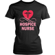 Hospice Nurse Heart Medical Career Medicine Jobs Women & Unisex T-Shirt