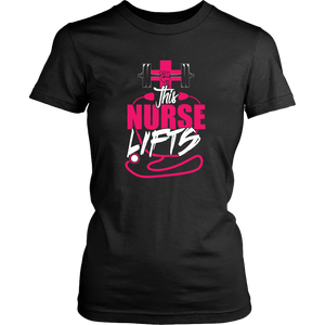 Nurse Weight Lifting Muscle Fitness Women Gym Training Women & Unisex T-Shirt