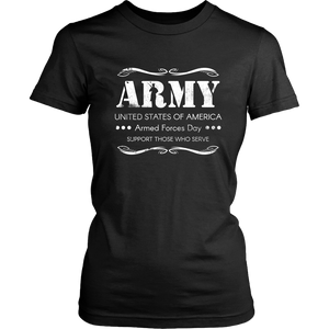 American US Army Veteran's Day Soldier Armed Forces Day Thank You Unisex T-Shirt