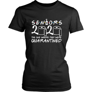 Seniors 2020 Pandemic Quarantine Toilet Paper Unisex & Women T-Shirt