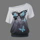 Butterfly Style Top T-Shirt - Freedom Look
