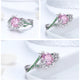 Unique HQ Butterfly & Flower Ring - 925 Sterling Silver