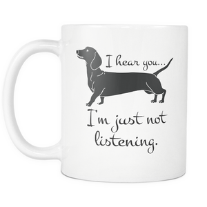 Lil Weiners Mug - Doxin Dog Stuff Wiener Lovers - Great Funny Gift For Daschund Owner Mug - Freedom Look