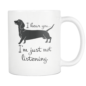 Lil Weiners Mug - Doxin Dog Stuff Wiener Lovers - Great Funny Gift For Daschund Owner Mug - Freedom Look