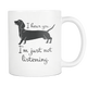 Lil Weiners Mug - Doxin Dog Stuff Wiener Lovers - Great Funny Gift For Daschund Owner Mug - Freedom Look
