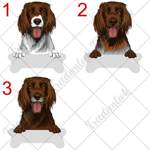Personalized German Longhaired Pointer Dog Rescue Mom Dad Mug, Dog Owner Gift