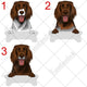 Personalized German Longhaired Pointer Dog Rescue Mom Dad Mug, Dog Owner Gift