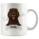 Personalized German Longhaired Pointer Dog Mom Dad Mug, Funny Dog Owner Gift