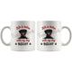 Personalized German Pinscher Dog Mom Dad Mug, Custom Dog's Name Gift