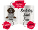 Personalized German Shorthaired Pointer Dog Mom Dad Mug, Best Dog Owner Gift