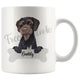 Personalized German Wirehaired Pointer Dog Mom Dad Mug, Funny Dog Owner Gift