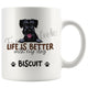 Personalized Giant Schnauzer Dog Mom Dad Mug, Custom Dog's Name Gift