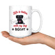 Personalized Giant Schnauzer Dog Mom Dad Mug, Custom Dog's Name Gift