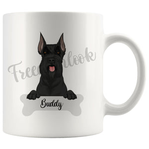 Personalized Giant Schnauzer Dog Mom Dad Mug, Funny Dog Owner Gift