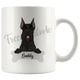 Personalized Giant Schnauzer Dog Mom Dad Mug, Funny Dog Owner Gift