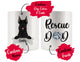 Personalized Giant Schnauzer Dog Rescue Mom Dad Mug, Best Dog Owner Gift