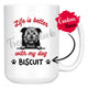 Personalized Glen of Imaal Terrier Dog Mom Dad Mug, Custom Dog's Name Gift
