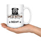 Personalized Glen of Imaal Terrier Dog Mom Dad Mug, Custom Dog's Name Gift