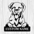 Personalized Goldador Metal Sign, Dog Owner Wall Art, Memorial Gift