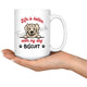 Personalized Golden Retriever 2 Dog Mom Dad Mug, Custom Dog's Name Gift