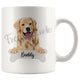 Personalized Golden Retriever Dog Mom Dad Mug, Funny Dog Owner Gift