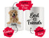 Personalized Golden Retriever Dog Rescue Mom Dad Mug, Best Dog Owner Gift