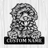Personalized Goldendoodle Metal Sign, Dog Owner Wall Art, Memorial Gift