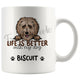 Personalized Goldendoodle Dog Mom Dad Mug, Custom Dog's Name Gift