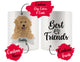 Personalized Goldendoodle Dog Rescue Mom Dad Mug, Best Dog Owner Gift