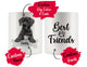 Personalized Great Dane Dog Rescue Mom Dad Mug, Best Dog Owner Gift
