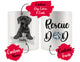 Personalized Great Dane Dog Rescue Mom Dad Mug, Best Dog Owner Gift