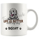 Personalized Great Pyreness Dog Mom Dad Mug, Custom Dog's Name Gift