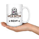 Personalized Great Pyreness Dog Mom Dad Mug, Custom Dog's Name Gift