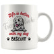 Personalized Great Pyreness Dog Mom Dad Mug, Custom Dog's Name Gift