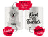 Personalized Great Pyrenees Dog Rescue Mom Dad Mug, Best Dog Owner Gift