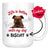 Personalized Griffon Bruxellois Dog Mom Dad Mug, Custom Dog's Name Gift