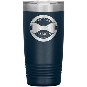 Groomsman Party - Best Man Tumbler or Travel Mug