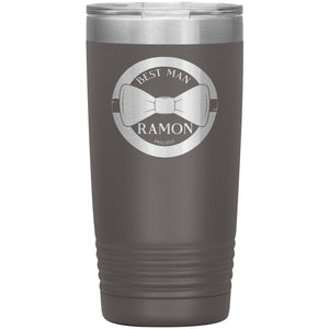 Groomsman Party - Best Man Tumbler or Travel Mug