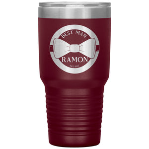 Groomsman Party - Best Man Tumbler or Travel Mug