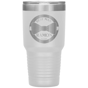 Groomsman Party - Best Man Tumbler or Travel Mug