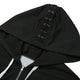 Skull Print Hoodie with Angel Wings - Freedom Look