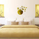 Butterfly Mirror Sun Acrylic Wall Clock - Freedom Look