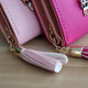 Lady Cat Leather Wallet - Freedom Look