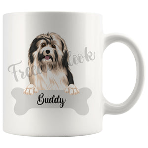 Personalized Havanese Dog Mom Dad Mug, Funny Dog Owner Gift