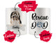 Personalized Havanese Dog Rescue Mom Dad Mug, Best Dog Owner Gift