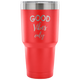 Good Vibes Only Motivational Inspirational 30 oz Vacuum Tumbler - Freedom Look