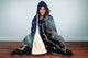 Personalized Cancer Horoscope Zodiac Star Sign Hooded Blanket
