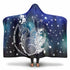 Personalized Capricorn Horoscope Zodiac Star Sign Hooded Blanket