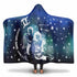 Personalized Gemini Horoscope Zodiac Star Sign Hooded Blanket